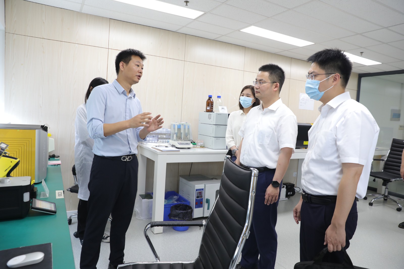 團市委領導蒞臨我司調研非公企業團建工作(圖3)